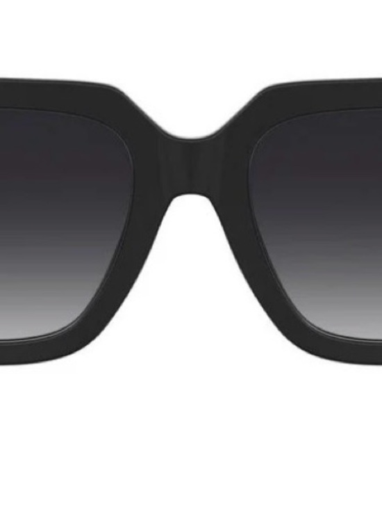 Moschino Black Square Sunglasses with Gold Logo Pearl Accent main image 5